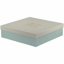 Lenardi 144-427 Салатник 30,5см БАБОЧКИ ментол в под.уп.(х8)Фарфор