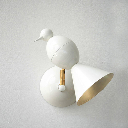 Wall design lamp  Alouette by Atelier Areti (White)
