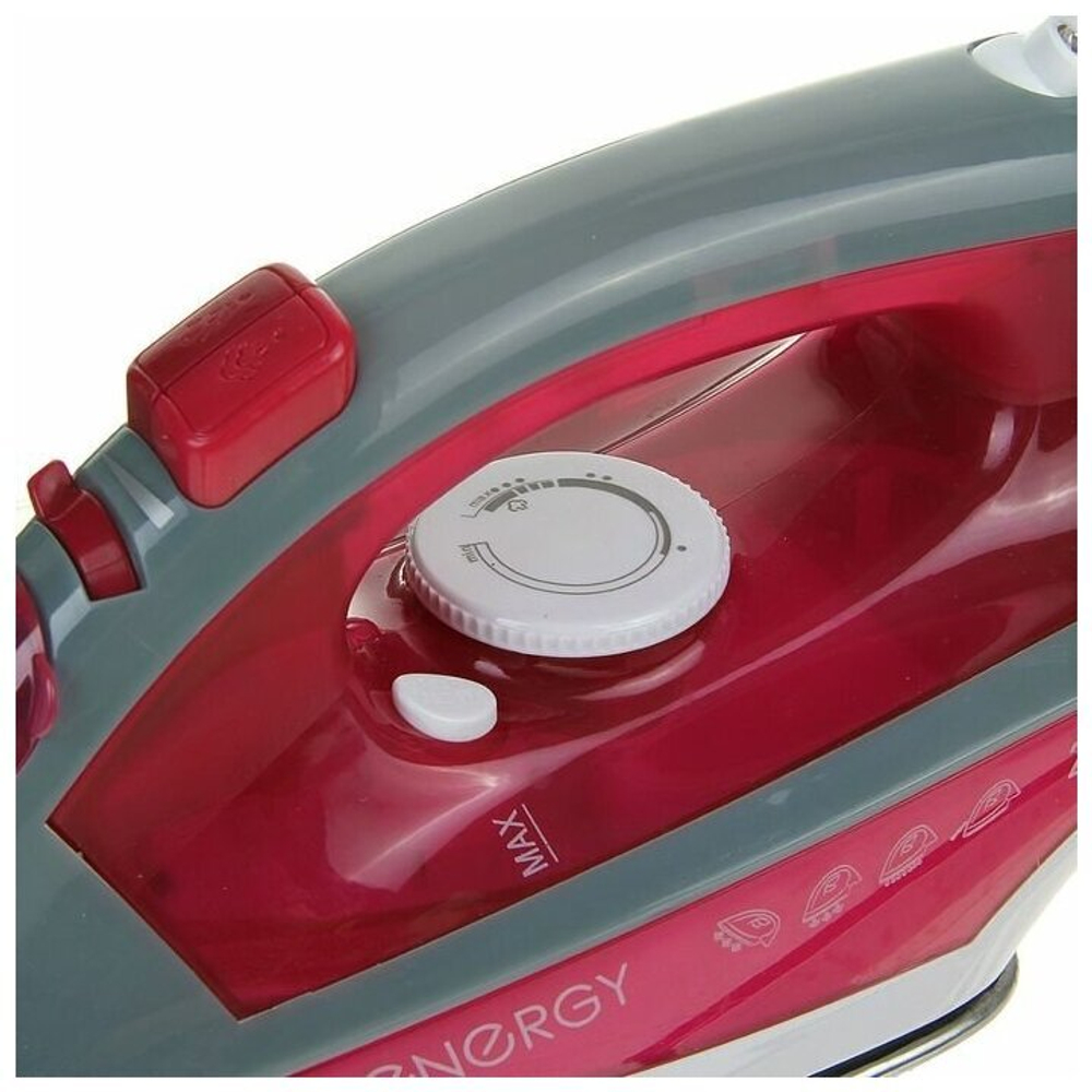 Утюг Energy EN-328 бордовый (270053)