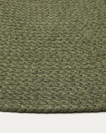 Ковер уличный Despas из синтетических волокон зеленый Ø150 см