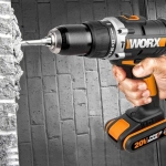 WORX WX372 аккумуляторная дрель-шуруповерт (2 x 2 Ач, ЗУ)