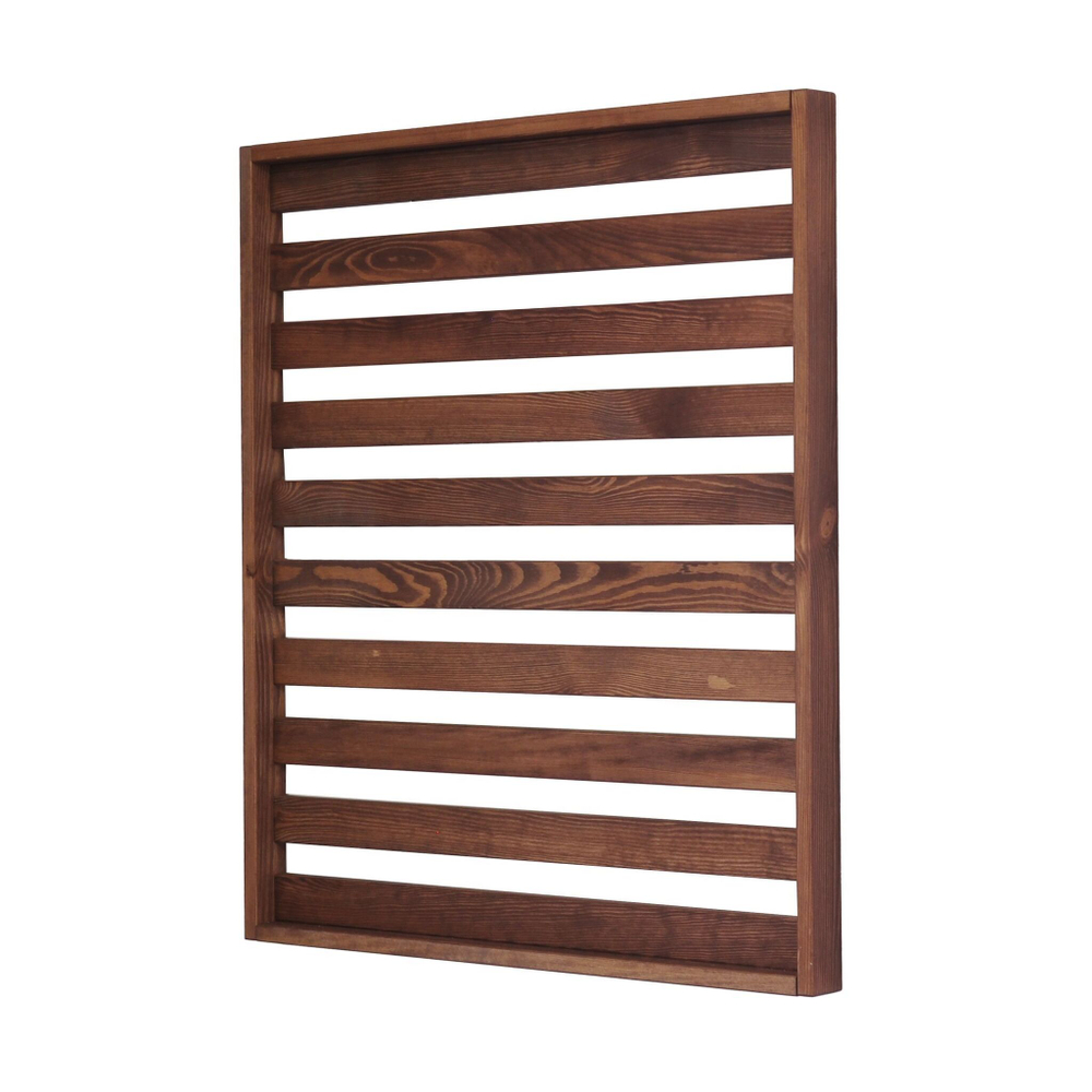 Панель для стен деревянная Эпларо 88х76 см, венге