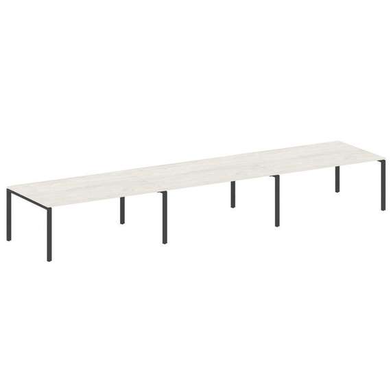 Метал Систем Переговорный стол (3 столешницы) на П-оразном м/к БП.ПРГ-3.5