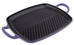 Чугунная сковорода-гриль Le Creuset, 30x27 см, Фиолетовая