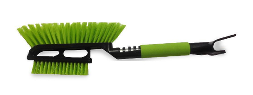 Щетка для снега со скребком 52 см расщепл. мягкая ручка 2 поверхности AVS