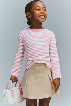 H&M Трикотажный топ, розовый