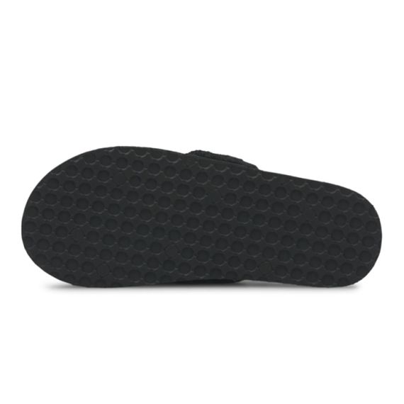 Puma Fluff Flip Slide Jr 'Black Team Gold'