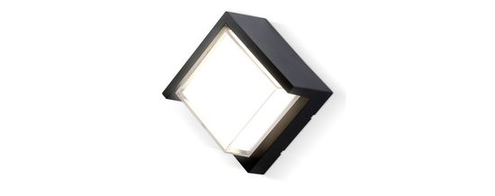 Уличный настенный архитектурный светодиодный светильник 12W 4200K ST5233 BK черный Garden Ambrella