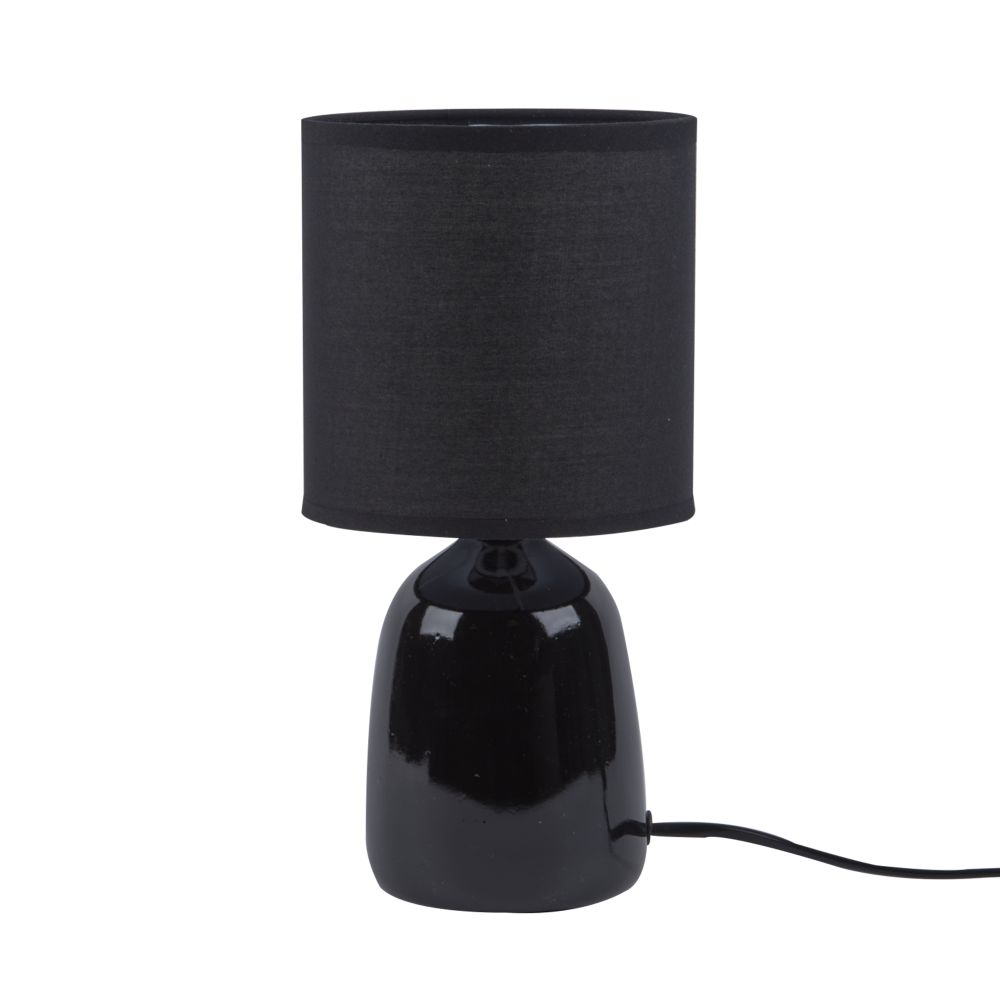 UML-B305 E14 BLACK Светильник настольный декоративный под лампу Е14. 40W. Механический выключатель. Черный. ТМ Uniel