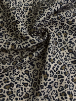 Костюмная жаккард леопард FC195