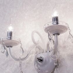 Citilux Марена CL352320 Бра стеклянное Белое