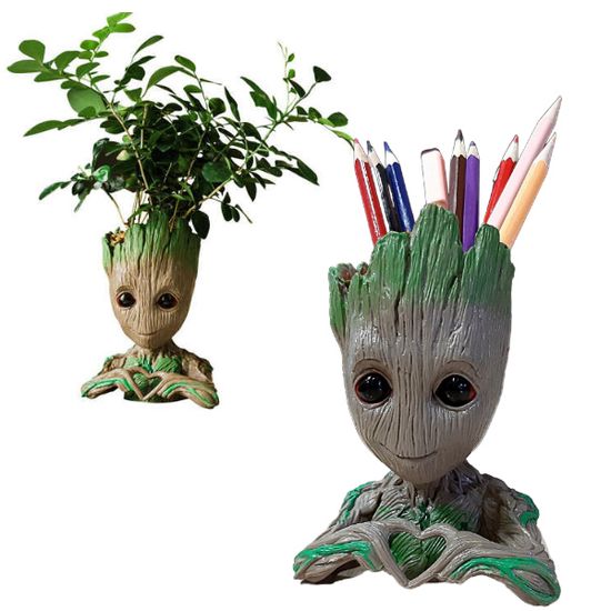 Фигурка, горшочек для цветов, органайзер "Грут"