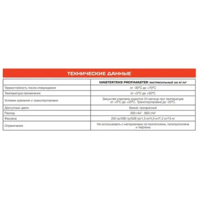 Клей каучуковый зеркальный 930 "Жидкие Гвозди" MasterTeks PM, бежевый