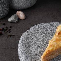 Блюдо круглое d 20,7 см h2,7 см Stone Untouched Taiga P.L. Proff Cuisine [1]