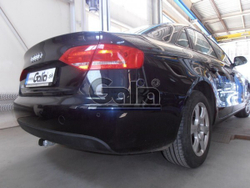 Фаркоп оцинкованный Galia A047A для Audi A4 B8 седан/универсал 2007-2015,A4 Allroad 2009-, A5 Sportback 2008-(паспорт и сертификат в комплекте)(без электрики)