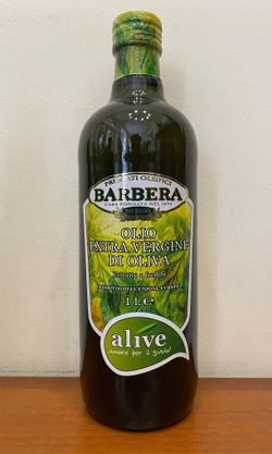 Оливковое масло BARBERA Alive Extra Virgin 1 литр Италия