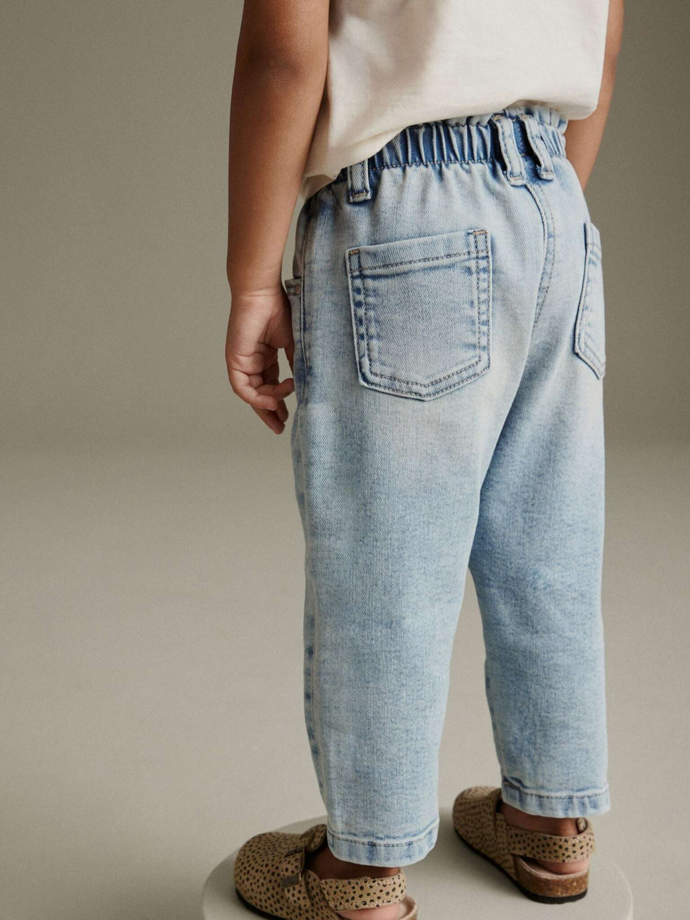 Джинсы для девочки Next N64-953, Голубой