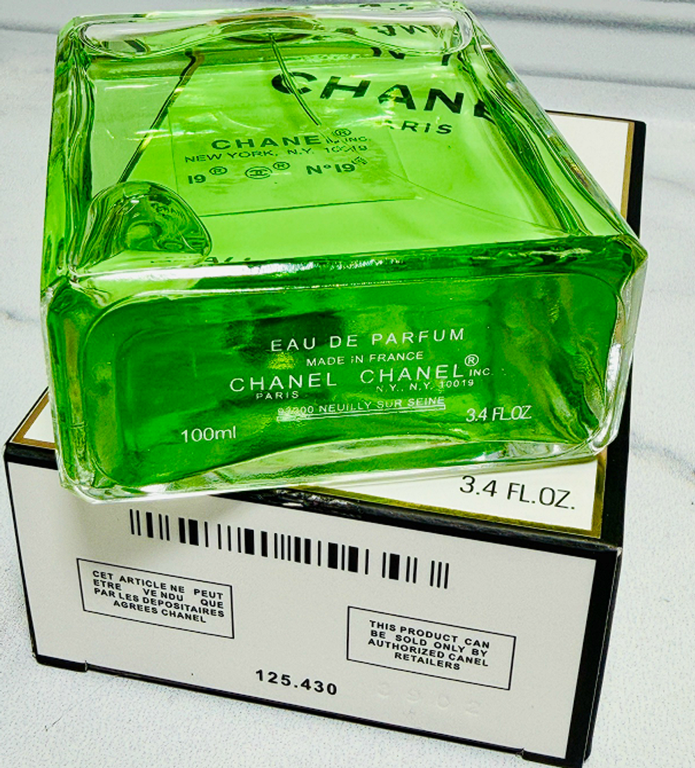 Chanel No 19 Eau de Parfum 100ml (duty free парфюмерия)