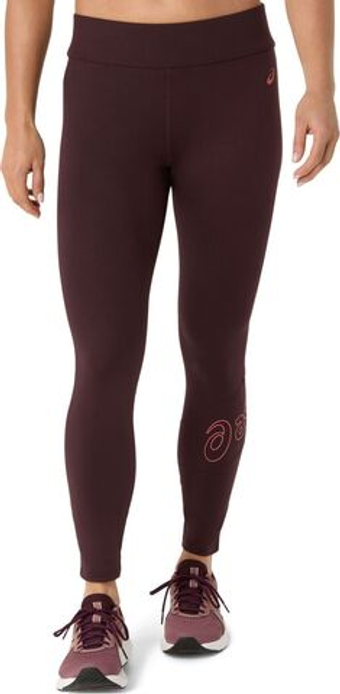 Женские леггинсы Asics Logo 7/8 Tight - dark currant