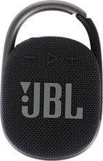 Колонка портативная JBL Clip 4, 5Вт, черный [jblclip4blk]