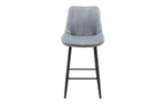 Стул полубарный CG1953B серый UF910-03