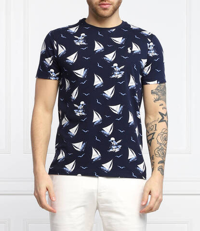 футболка POLO RALPH LAUREN - темно-синий(710860606)