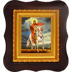 Святой Саркис. Икона на холсте.