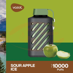 VOZOL GEAR 10000 - Sour Apple Ice (5% nic)