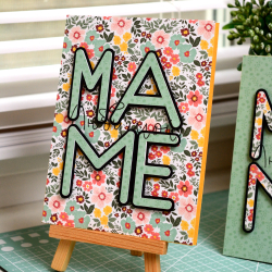 Любимой маме. Изображение для рисования и резки плоттером / Скрапбукинг