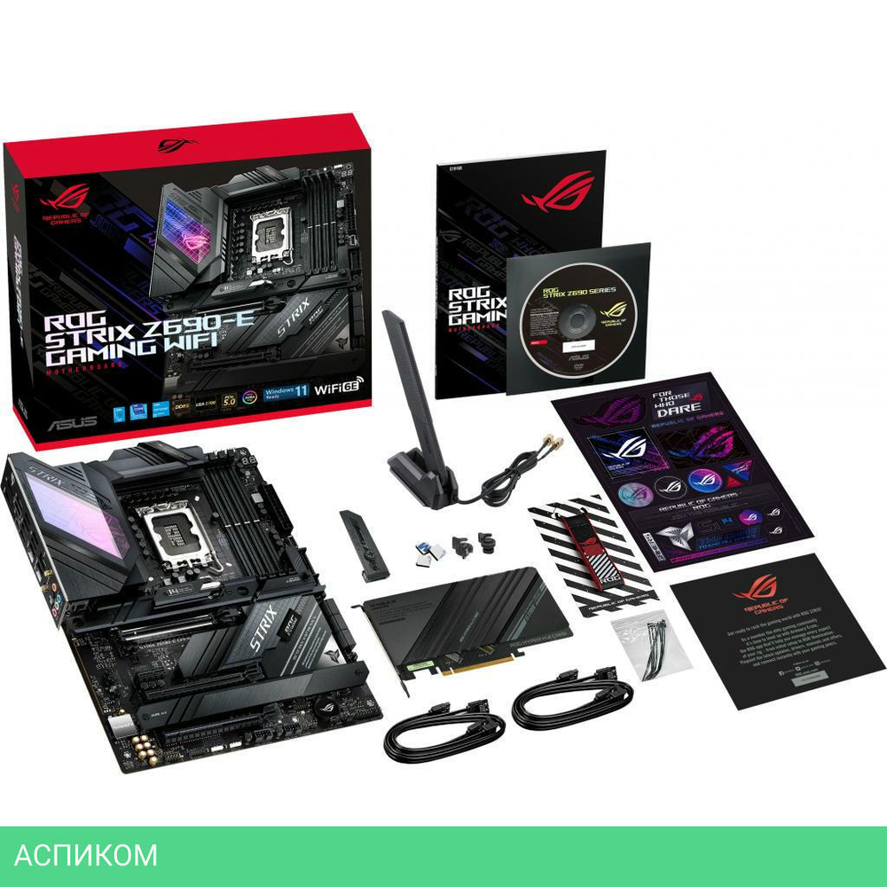 Материнская плата ASUS Rog Strix Z690-E Gaming WiFi DDR5