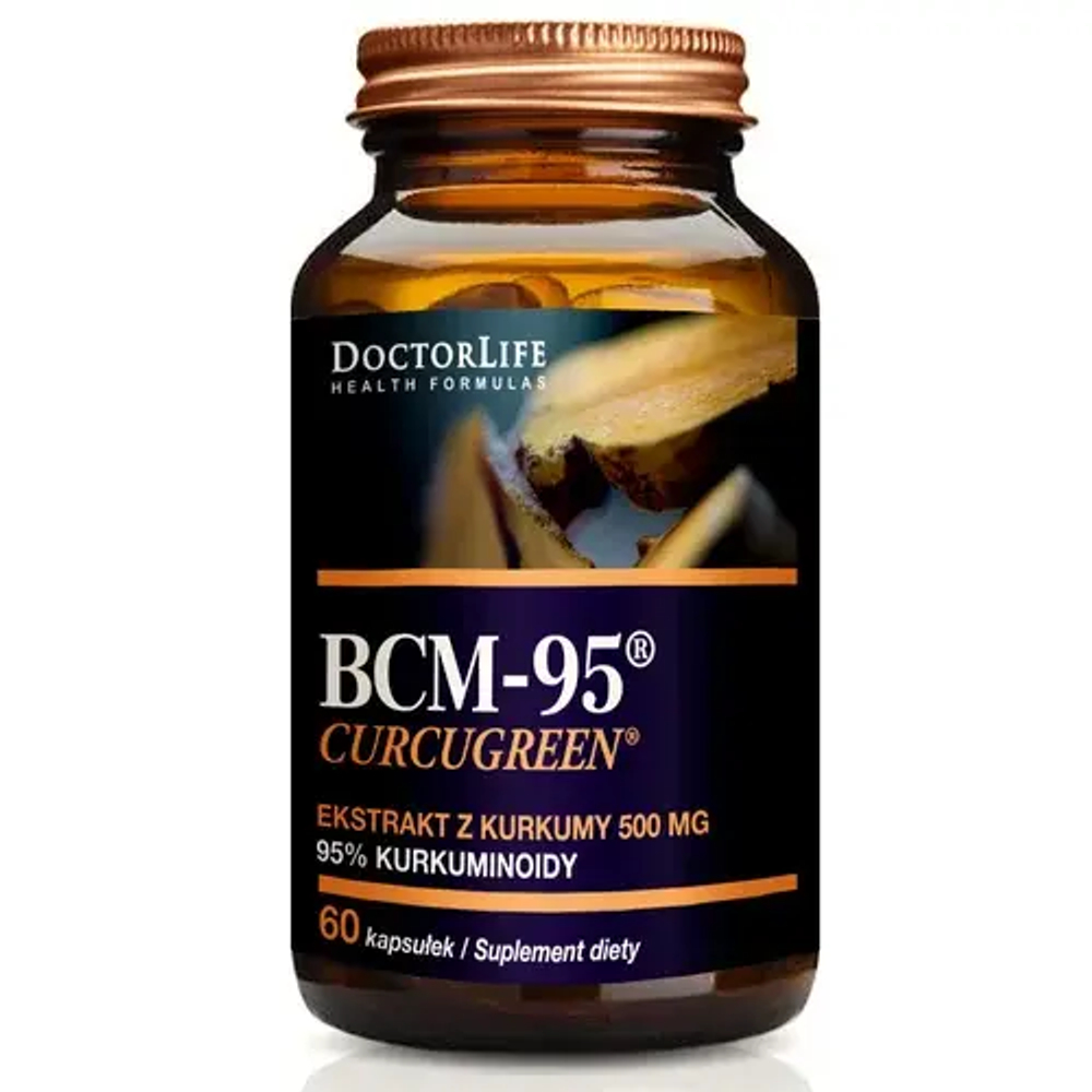 Doctor Life - BCM-95 экстракт куркумы 500 мг, 60 капсул