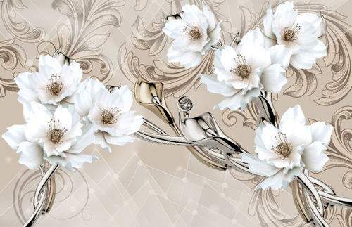 Дизайнерские №840 Фотообои и Фрески