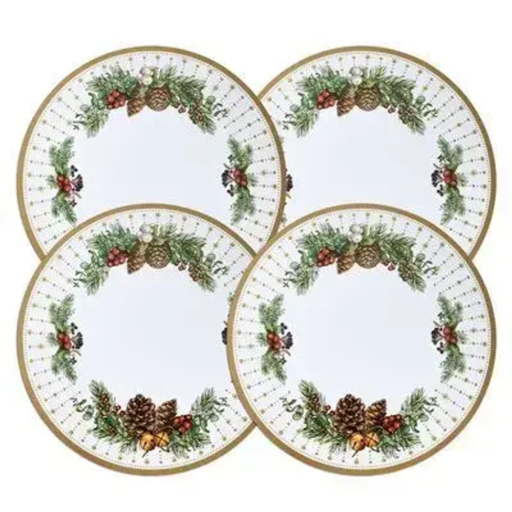 Набор подстановочных салфеток «CELEBRATION» 4шт d=38 см