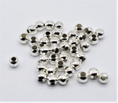 Бусина разделительная металл, d 6 мм