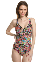 Совместный купальник Pina Colada (Размер: B/XXXXL) (Цвет: черный)