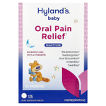 Hyland's Naturals, таблетки для облегчения боли в полости рта, для приема перед сном, от 0 месяцев, 125 быстрорастворимых таблеток
