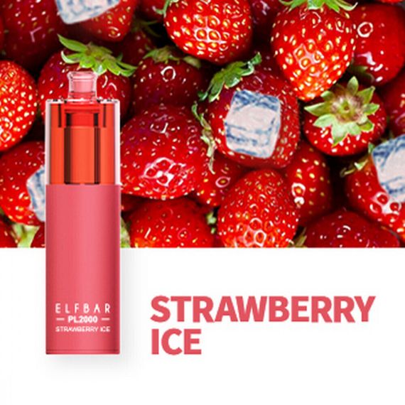 Elf Bar - Strawberry Ice (PL2000)