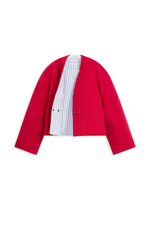 Куртка двустороняя TULUP white/red