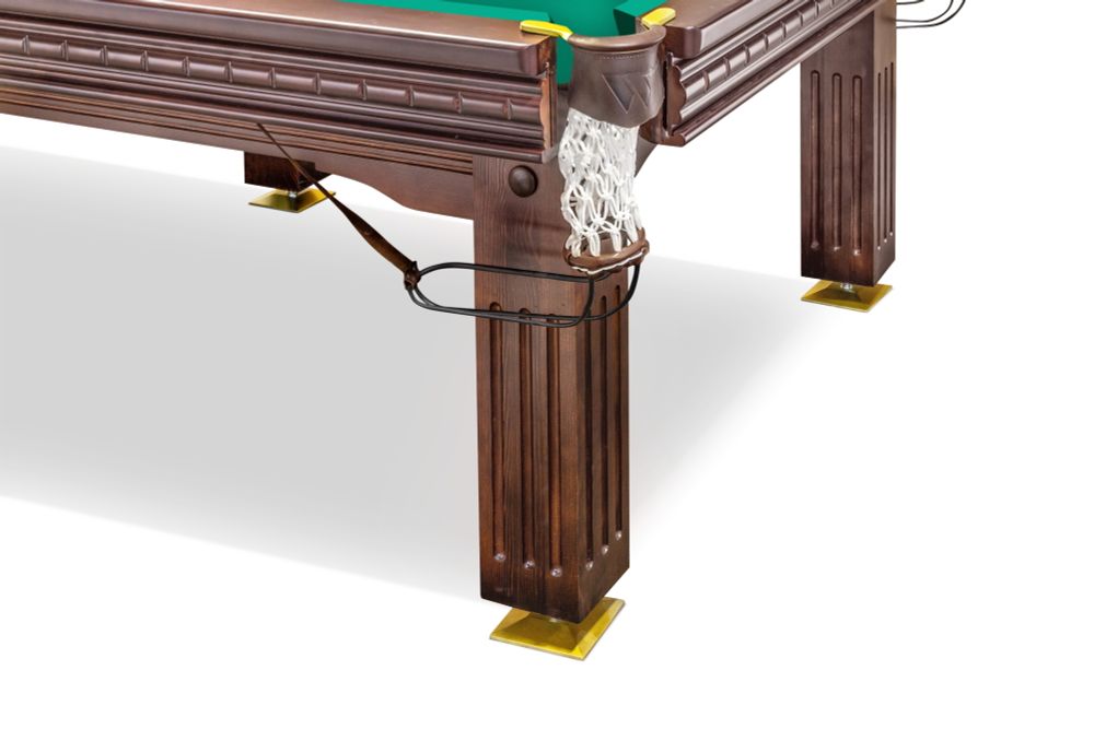 Бильярдный стол для русской пирамиды "Classic Quadro" 10 футов (махагон)