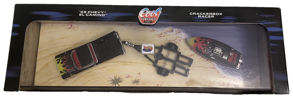 Hot Wheels Collectibles Fire Workz Truck and Boat Set (2000)