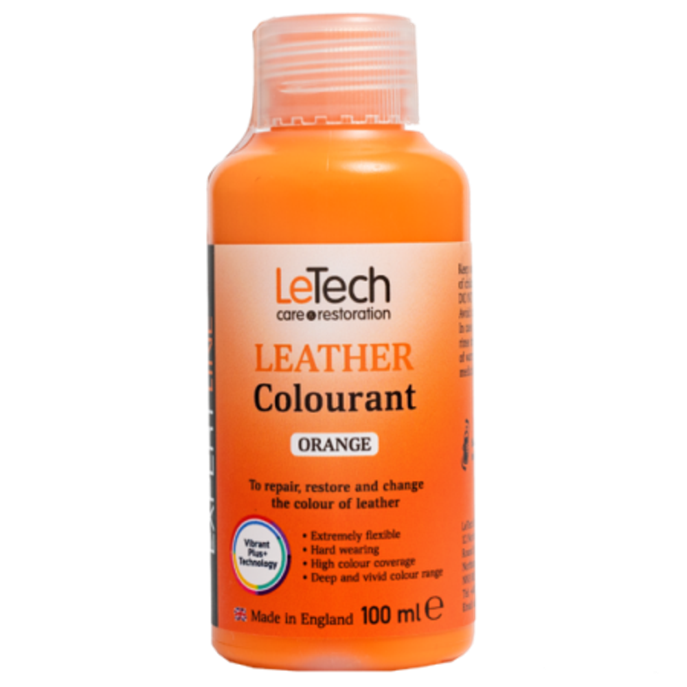 LeTech Expert Line Краска для кожи (Leather Colourant) Orange, 100мл