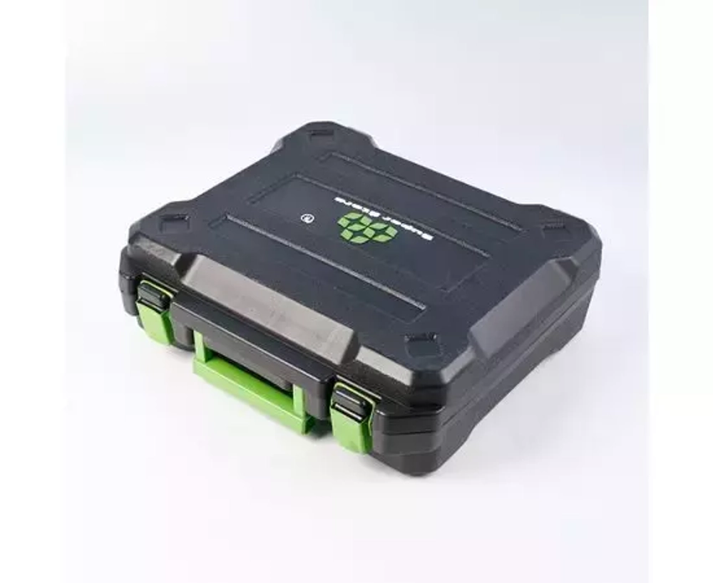 Манометрическая станция Super Stars ST-B280 (R22/404/407/410, 2-х вентильный; шланги 1.5м до 55 Bar-1/4"SAE, 2 адаптера R410 x R22, манометры 80мм, в кейсе)