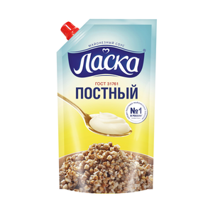 Майонез Ласка Постный 56%, 380 мл