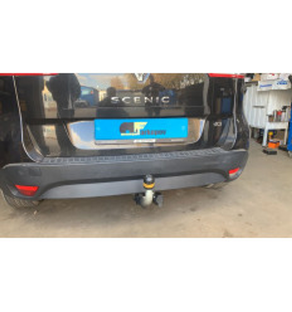 Фаркоп G 63 для Renault Scenic III 2009-2016г. (подрезка бамп.) Шар: A. 1500/75 кг G 63