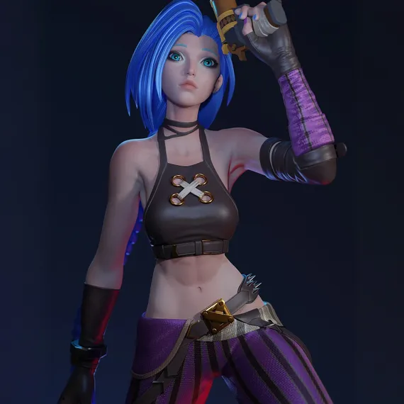 Jinx with nsfw ver. - Arcane