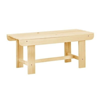 Деревянная лавка из наличника липы (100х40х43,5 см)