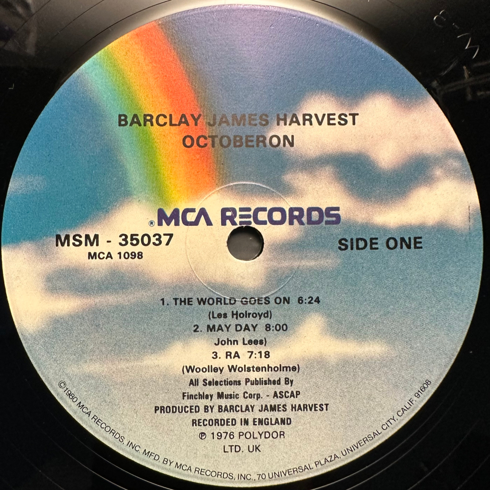 Barclay James Harvest - Octoberon (США 1980г.)