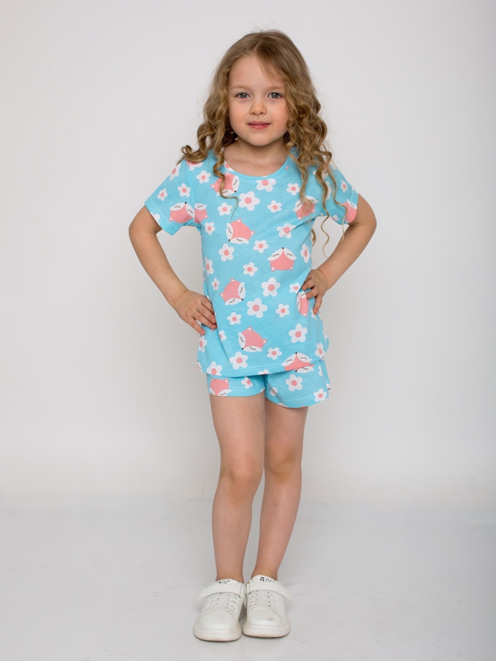 Костюм "Элли-1", голубой, р.116, (Ивашка)