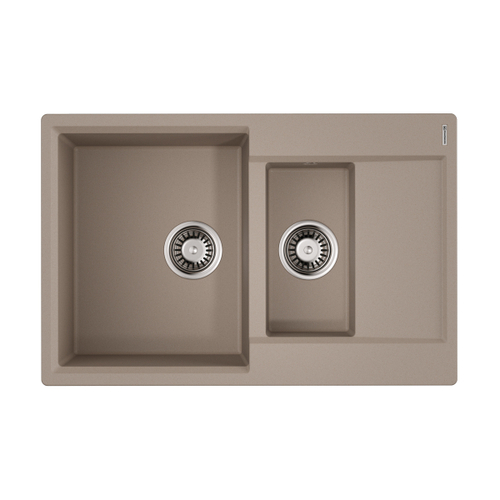 кухонная мойка Omoikiri Daisen 78-2T-SA Tetogranit/бежевый
