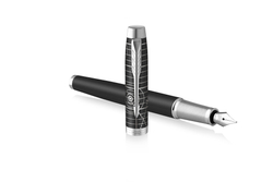 Parker IM Legacy of Flight CT ручка перьевая черная, 0,8мм, подарочная упаковка